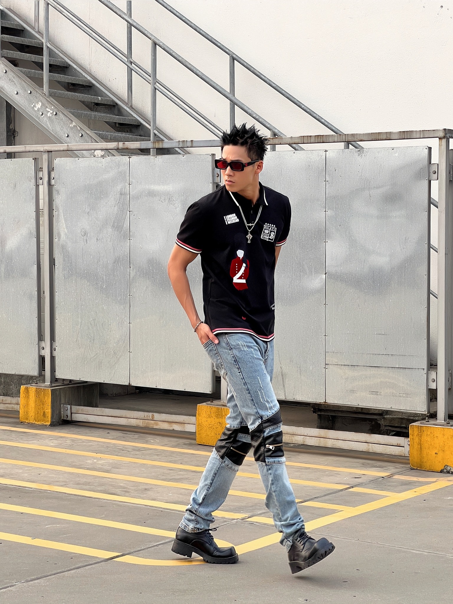 Áo phông nam MIKENCO Scavi polo