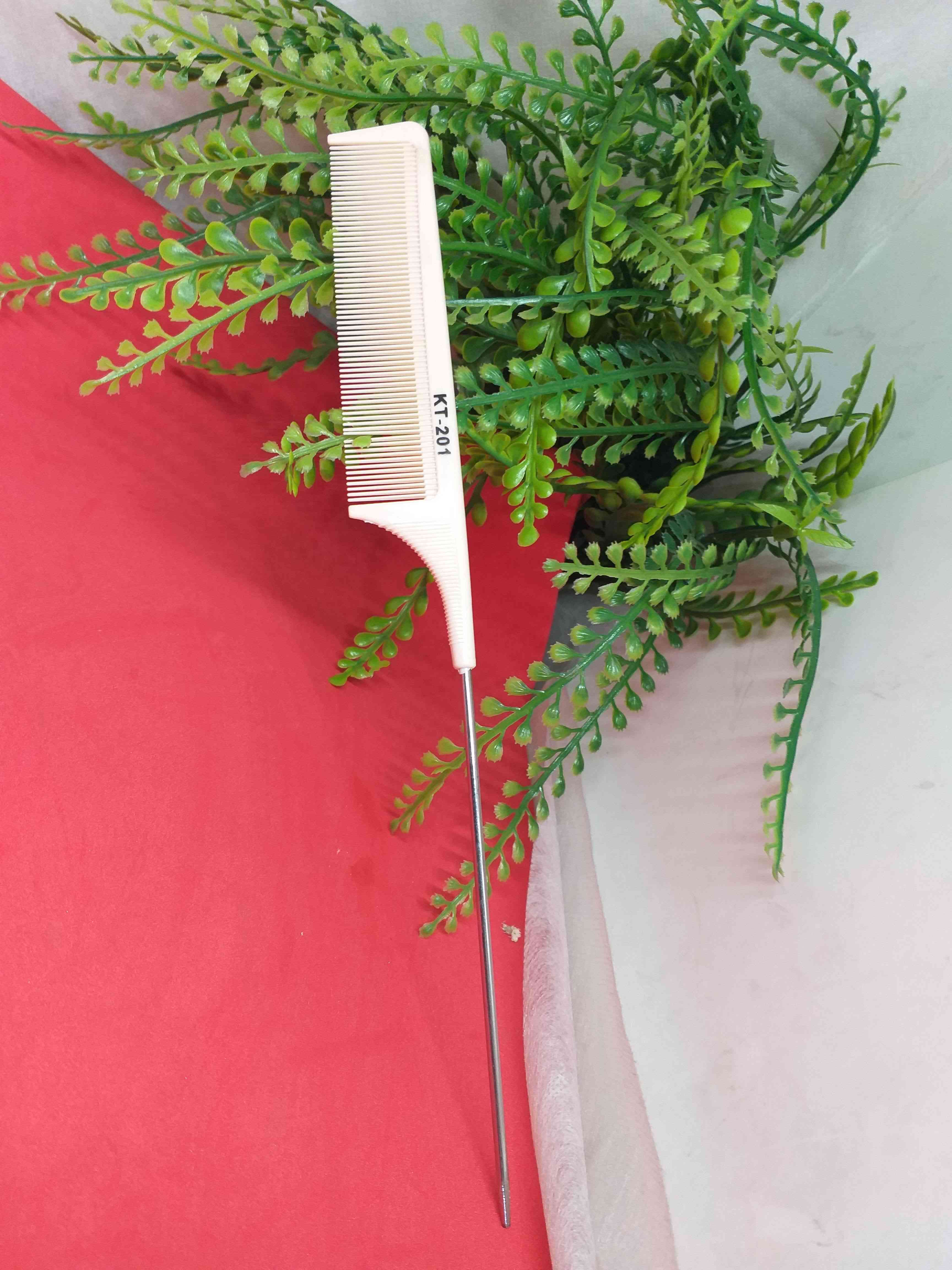 Hair cutting comb kt-201 White
