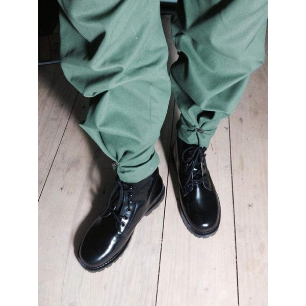 Low-Cut Leather Boots Code Ghet-07