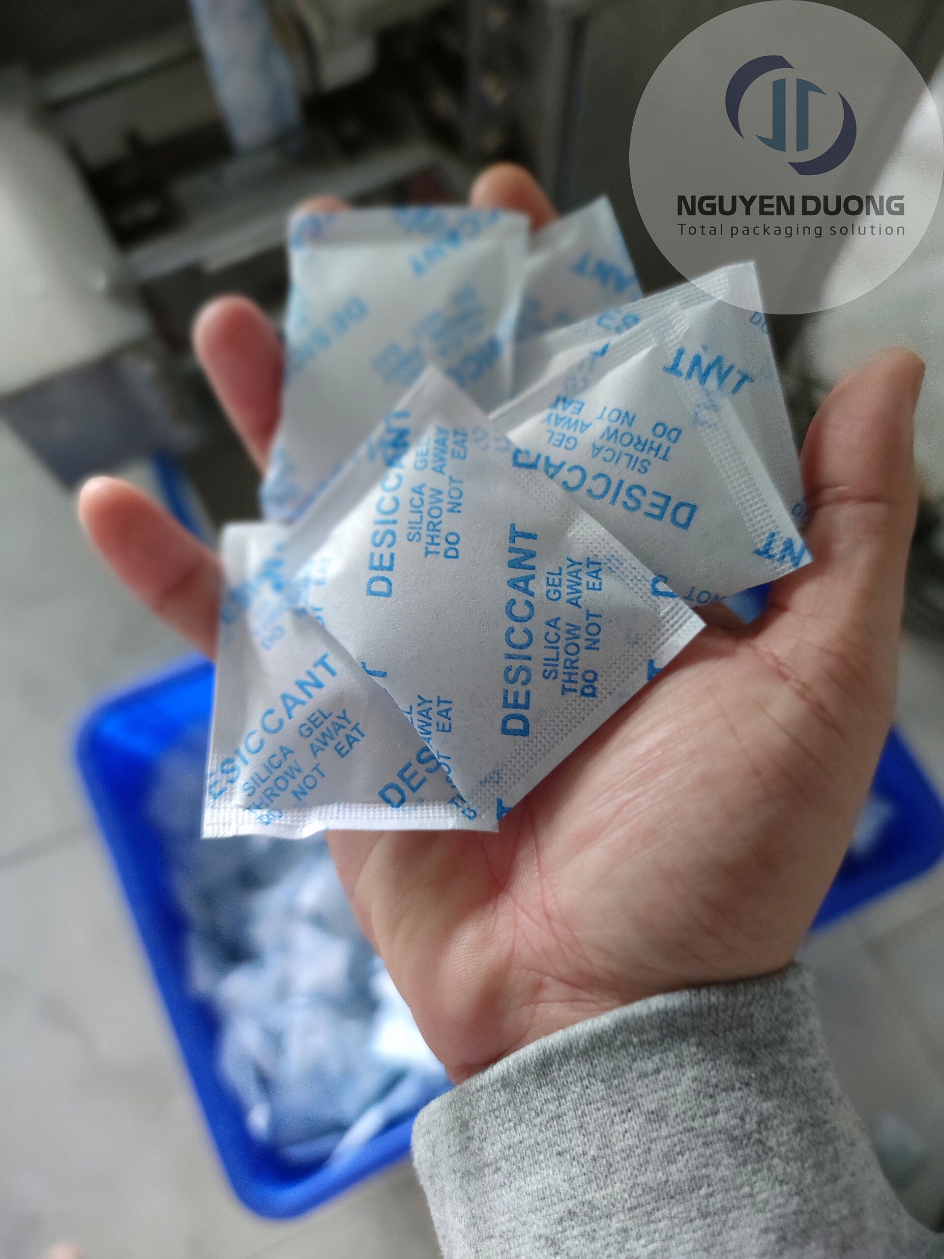100gram Gói hút ẩm loại 1gr và 5gr