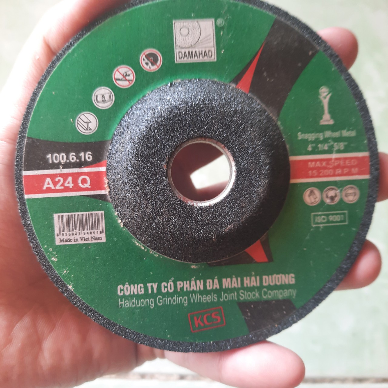 Combo 5 viên đá mài Hải Dương 100x6x16mm