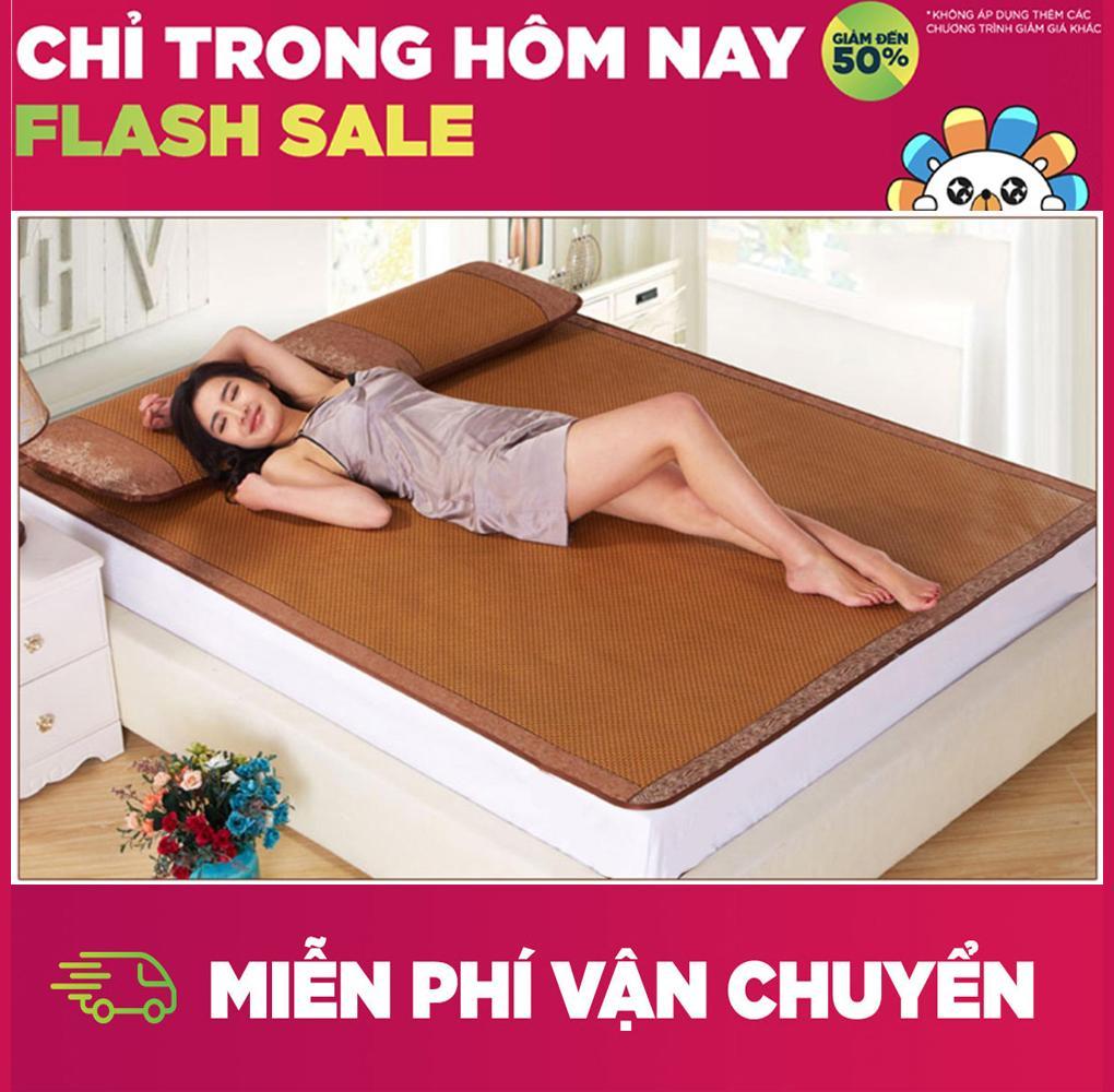 Chiếu Mây Điều Hòa Chiếu mát mùa hè. Chiếu Điều Hòa 16x 2M Loại Tốt Thoáng Khí Mát Rượi Bền Đẹp Có Thể Gấp Gọn Giúp Bạn Tận Hưởng Những Giây Phút Thư Giãn.