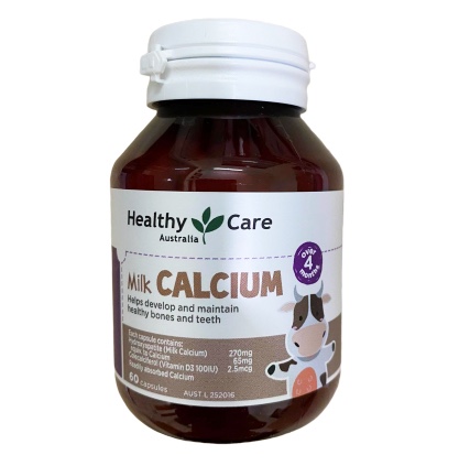 Canxi sữa Úc Healthy Care Milk Calcium