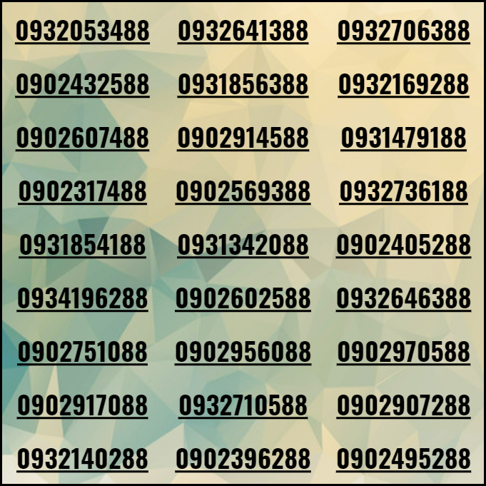 Sim đẹp phong thủy đầu 09 đuôi 88