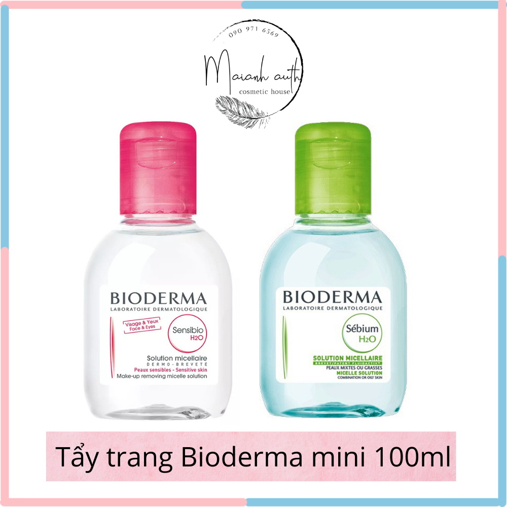 Nước Tẩy Trang Bioderma Sebium H2O Solution Micellaire 100ml