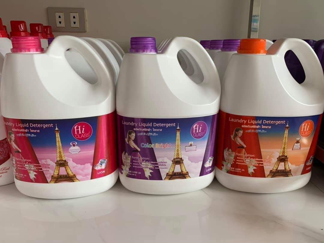 NƯỚC GIẶT XẢ HICLASS 3000ML THÁI LAN [MÀU HỒNG]