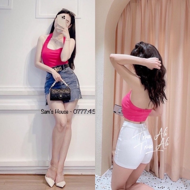 ÁO BA LỖ CHOÀNG CỔ YÊU 1