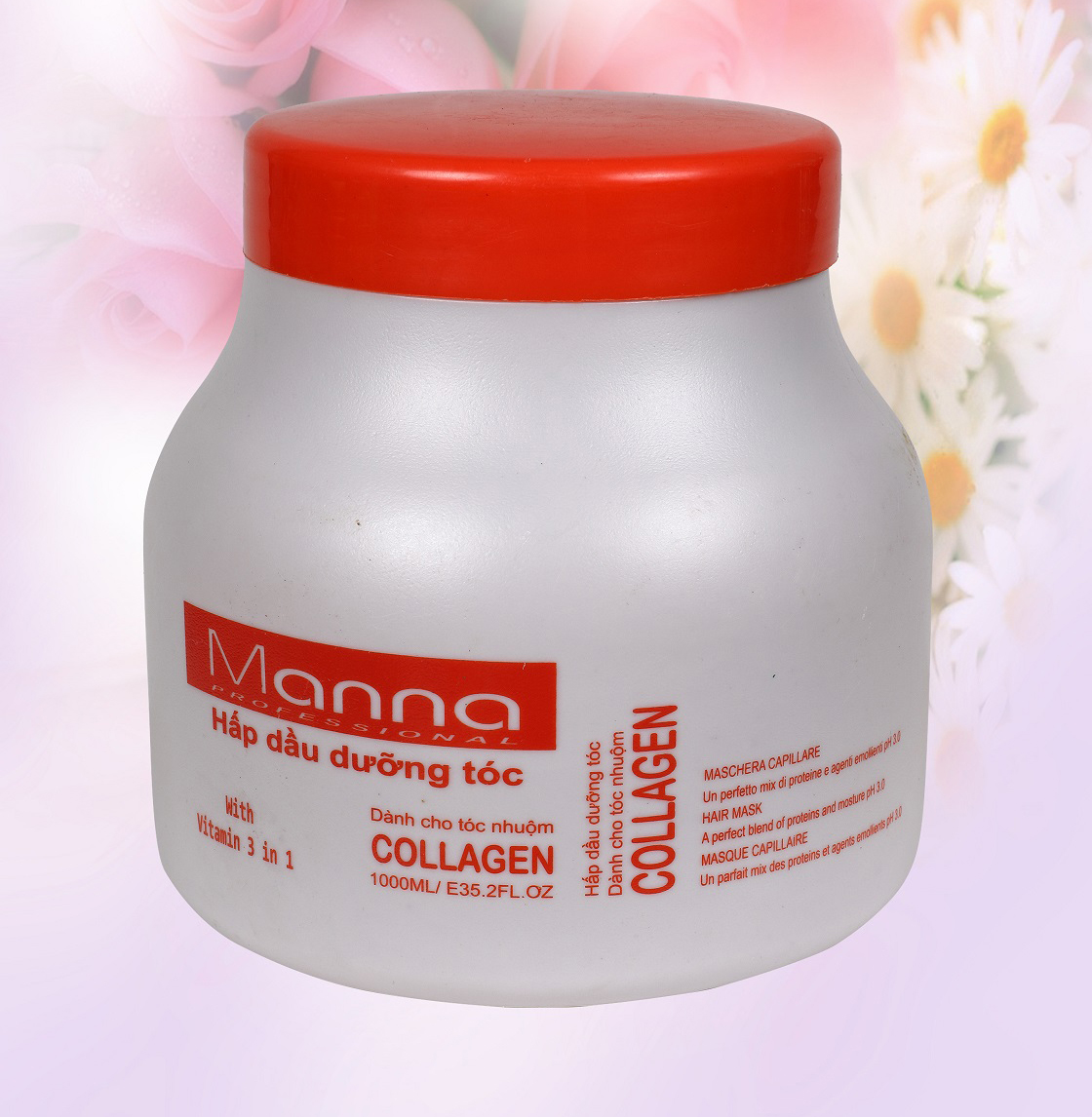 Hấp dầu Manna dành cho tóc nhuộm 1000ml