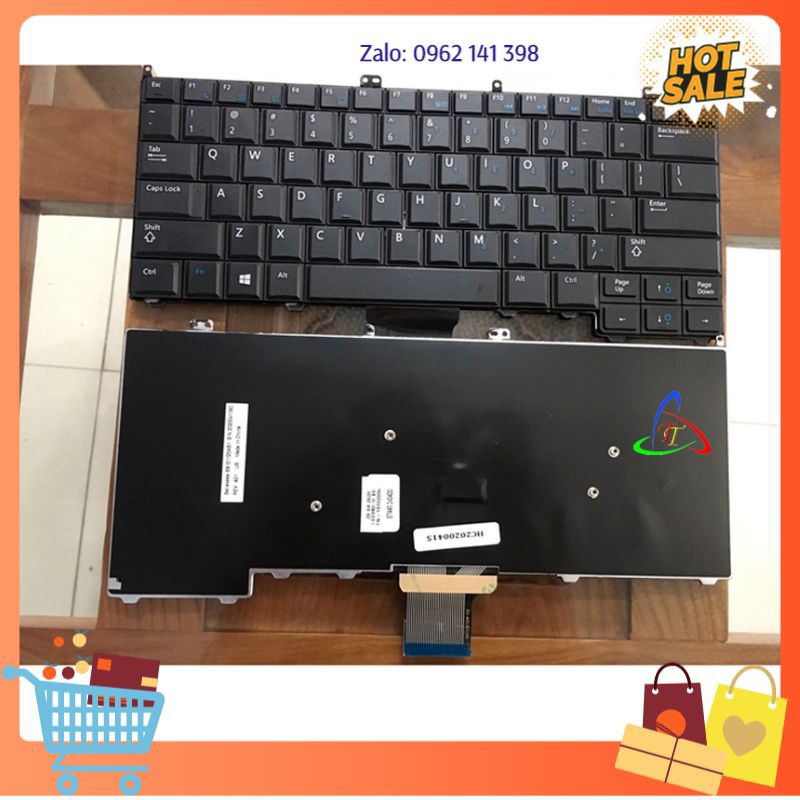 Bàn phím laptop dell latitude e7440 không led