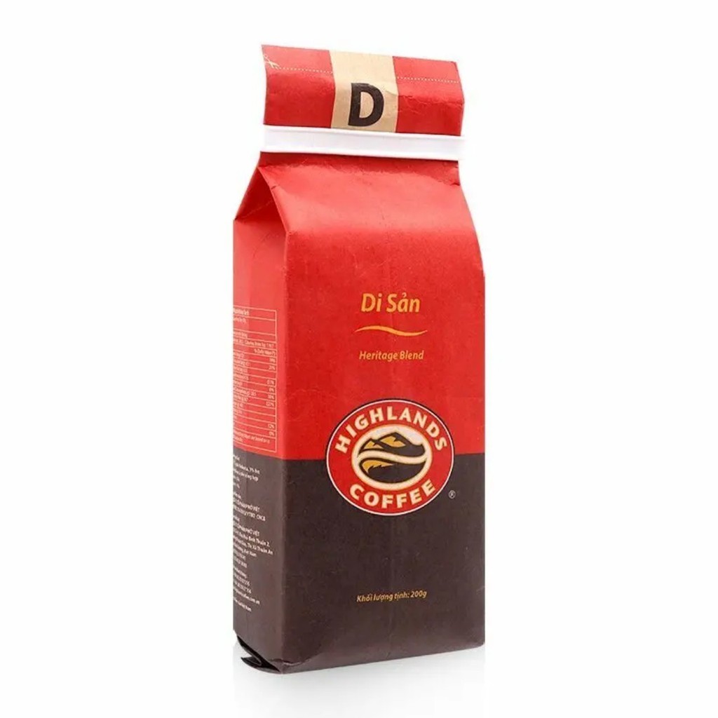 Cà phê Highlands di sản túi 200g