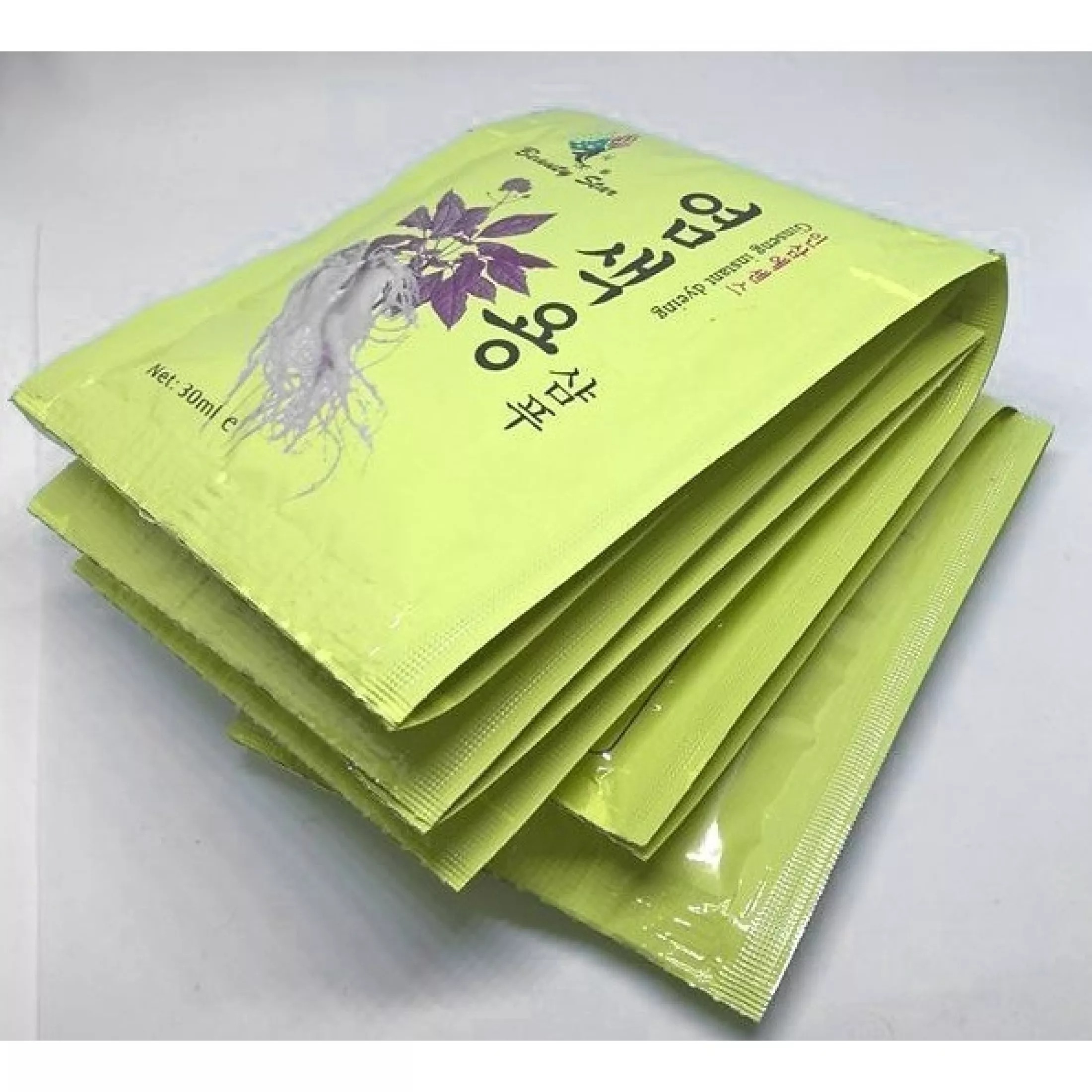 DẦU GỘI ĐEN TÓC DÂY BEAUTY STAR HÀN QUỐC 10 gói