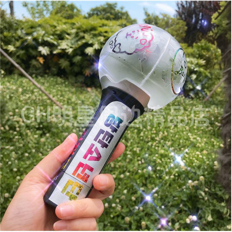 Stiker dán lightstick BTS