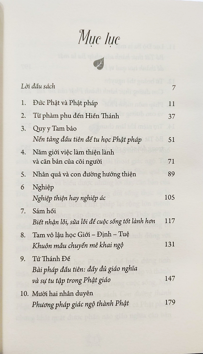 Sách - Con đường thành Phật - Tịnh độ viện chùa Cự Đà