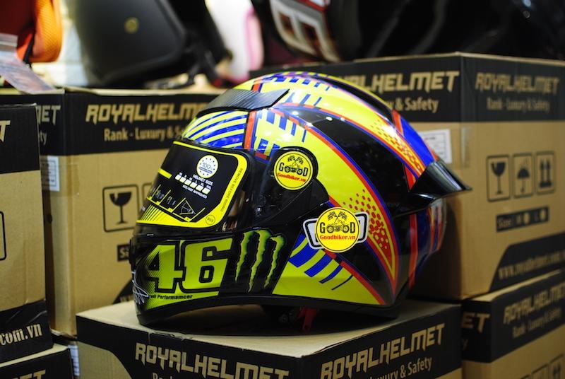 Tem AGV soleluna dán mũ fullface