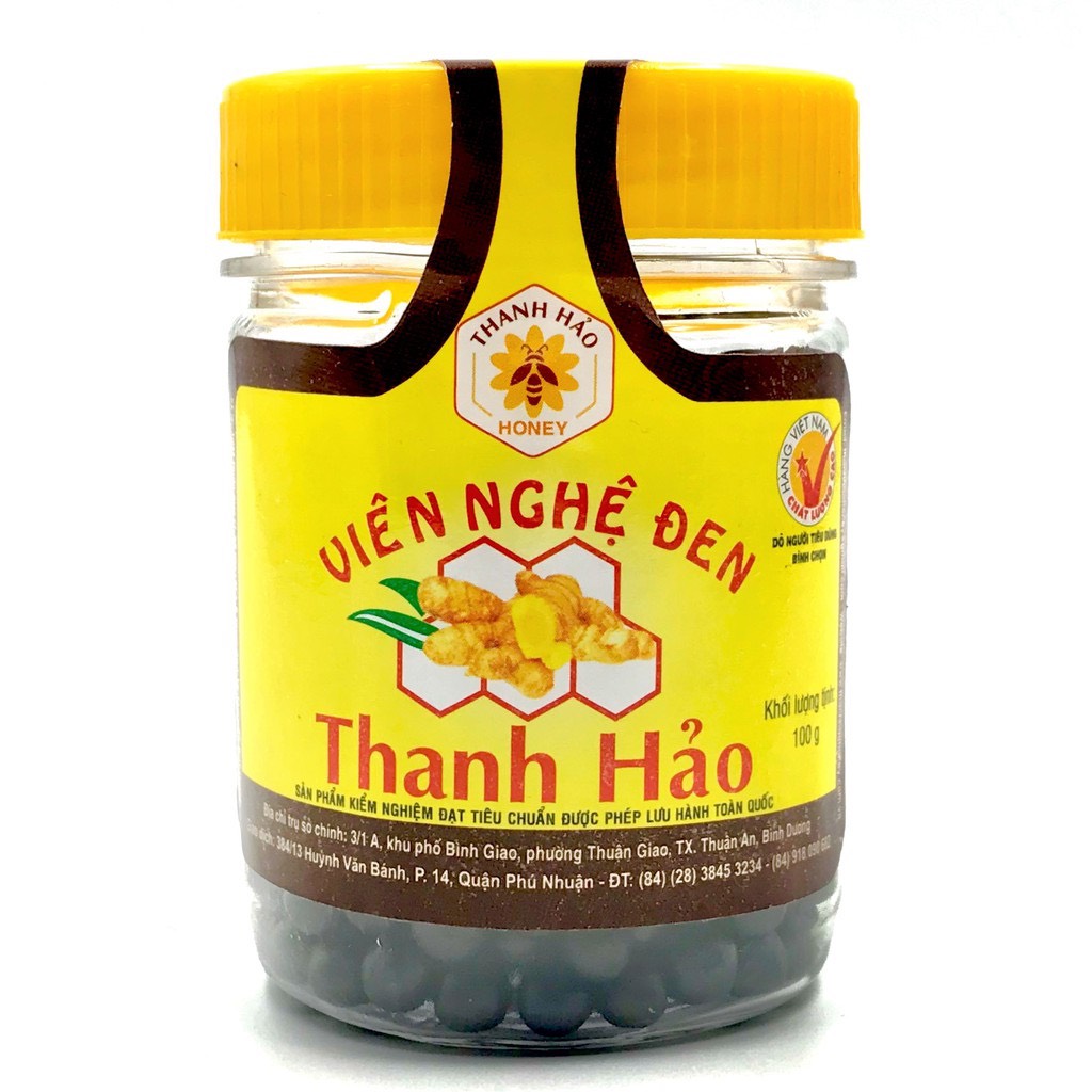 Viên Nghệ Đen Mật Ong Thanh Hảo 100g