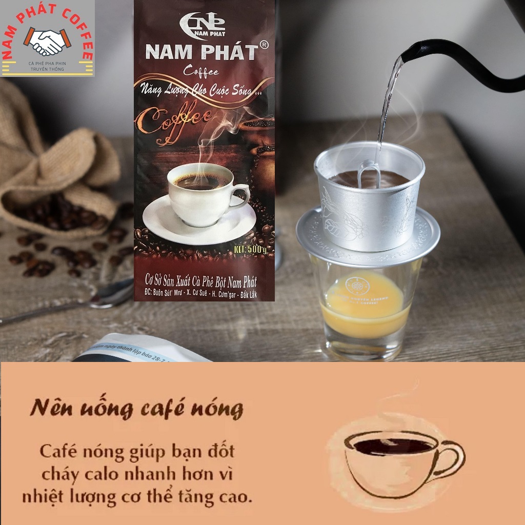 500G Cà phê pha phin Nam Phát Coffee