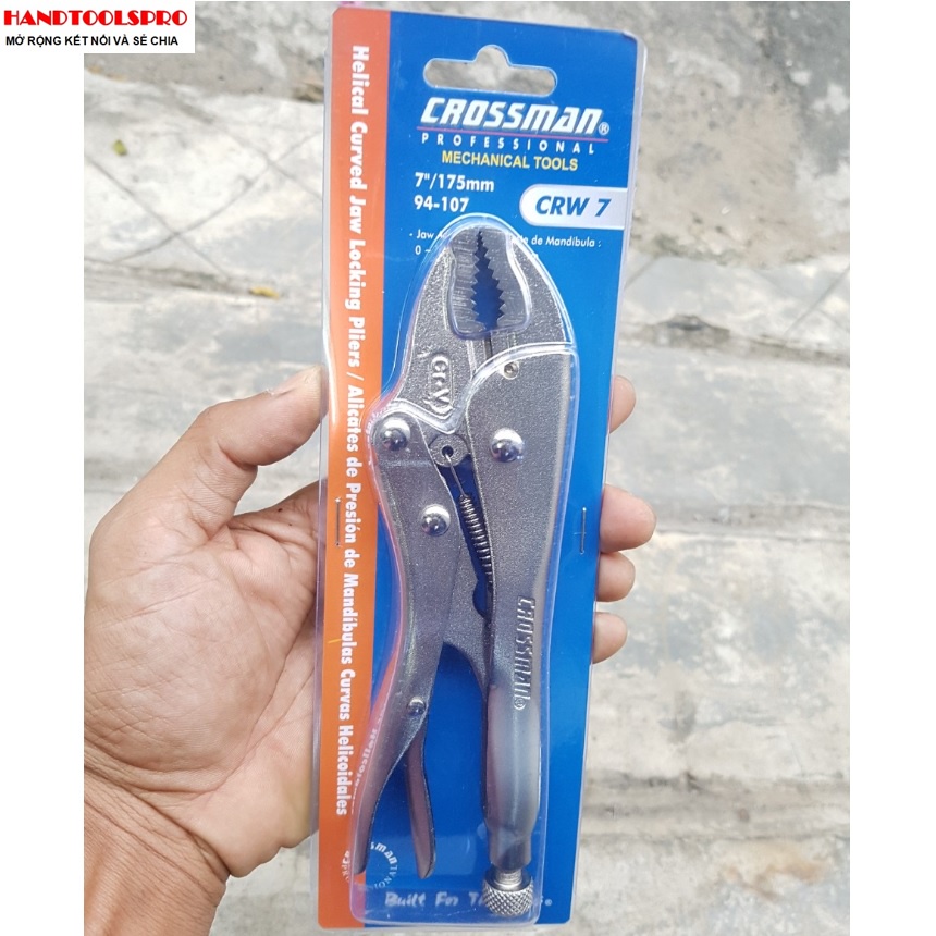 Kìm bấm trắng 7 inch Crossman 94-107