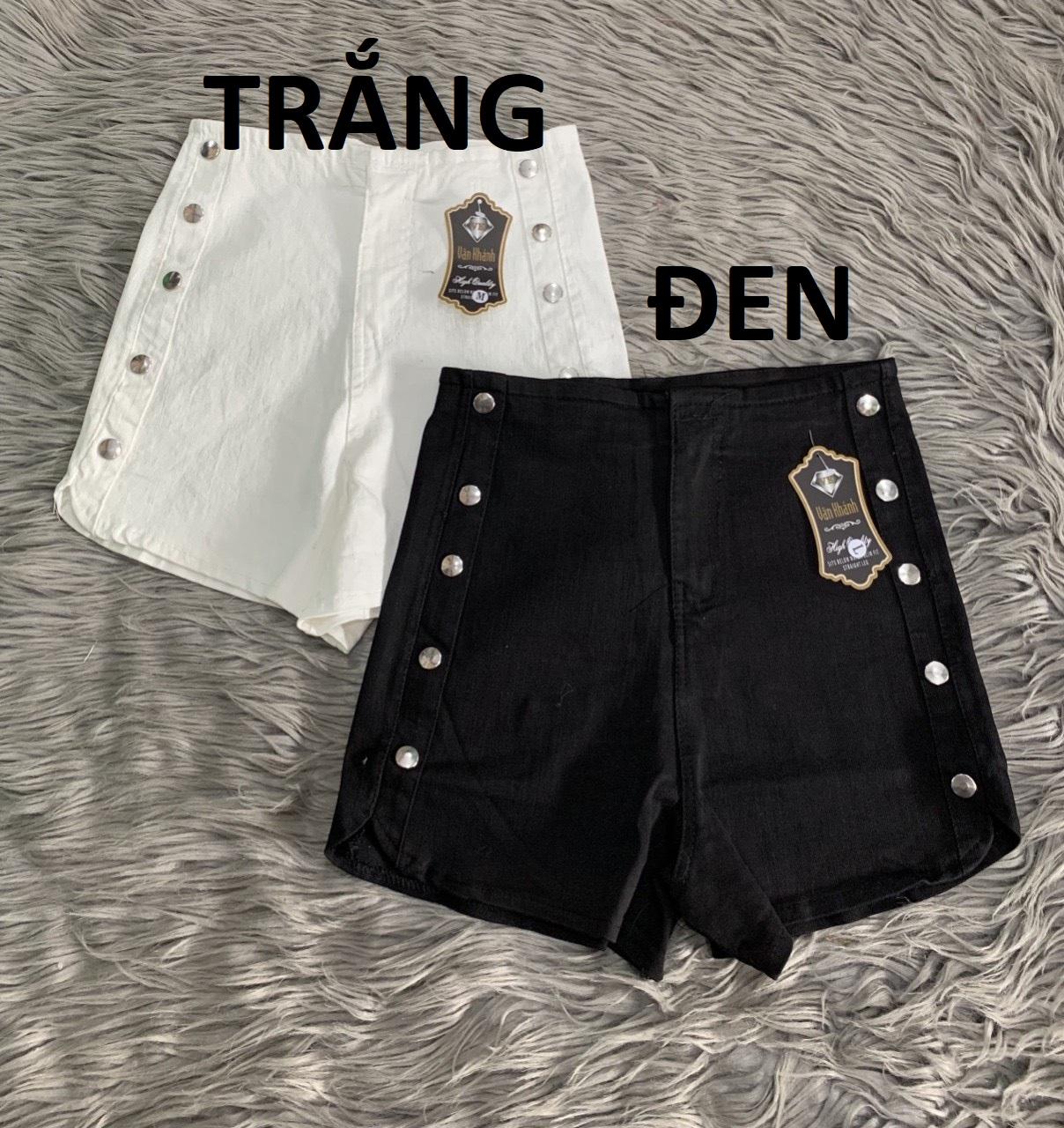 Quần short kaki phối nút 2 bên cực cá tính sang chảnh