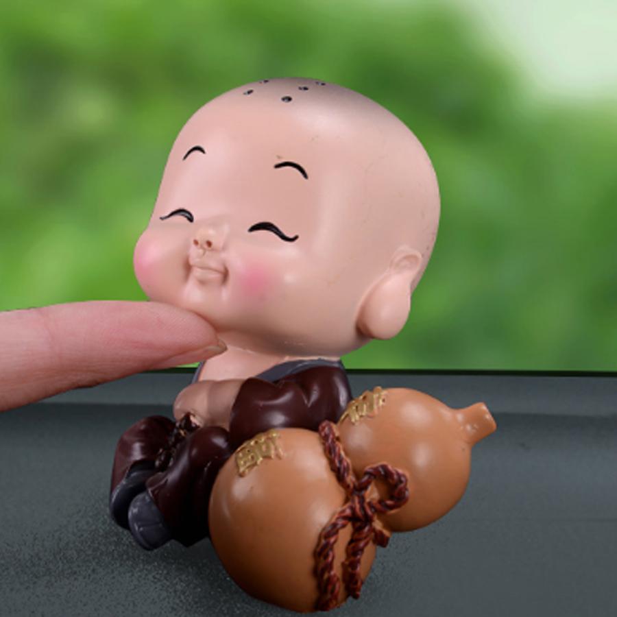 [HCM]Tượng chibi chú tiểu hạnh phúc