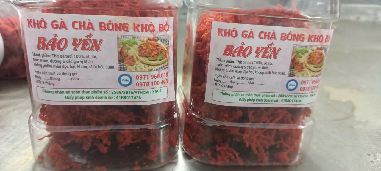 500gam BÒ KHÔ XÉ SỢI