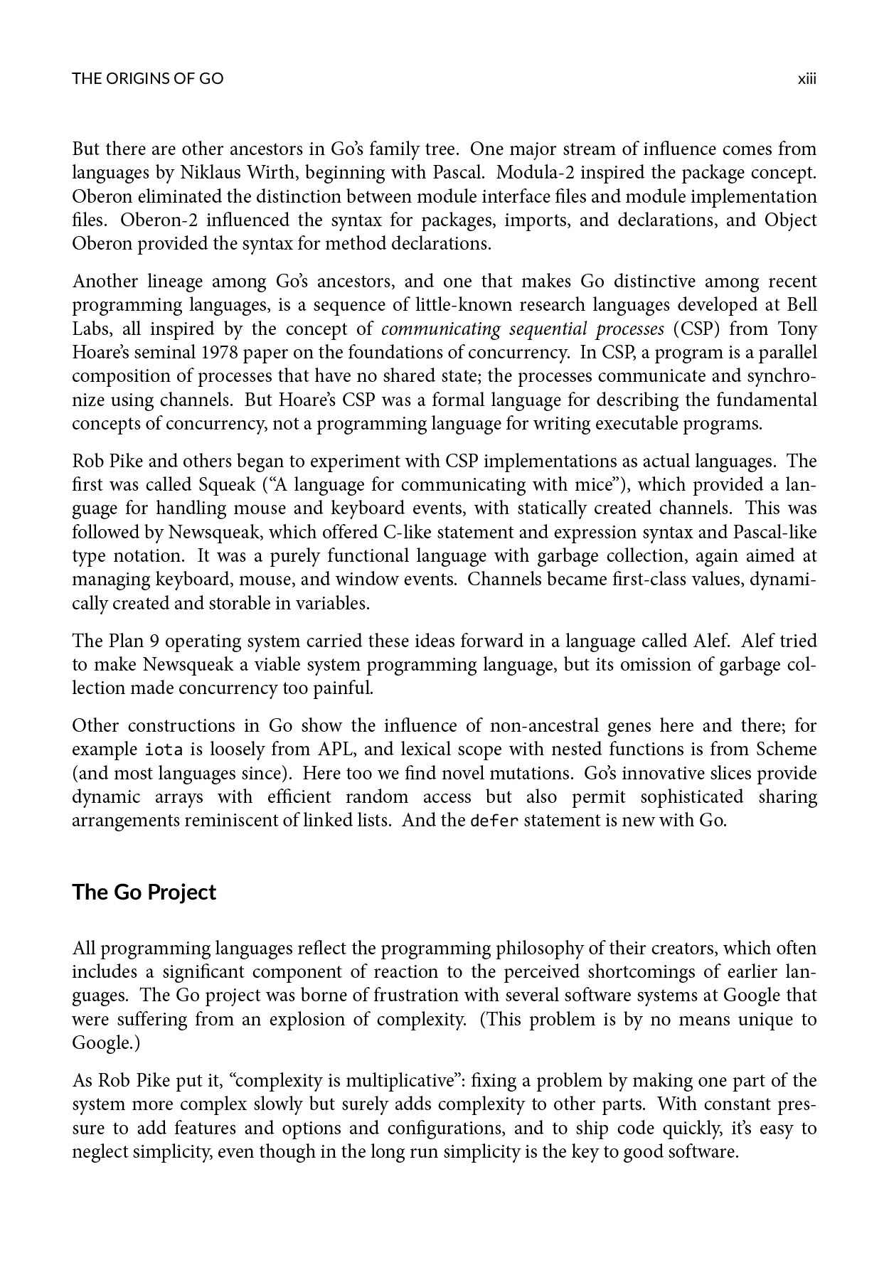 The Go Programming Language
