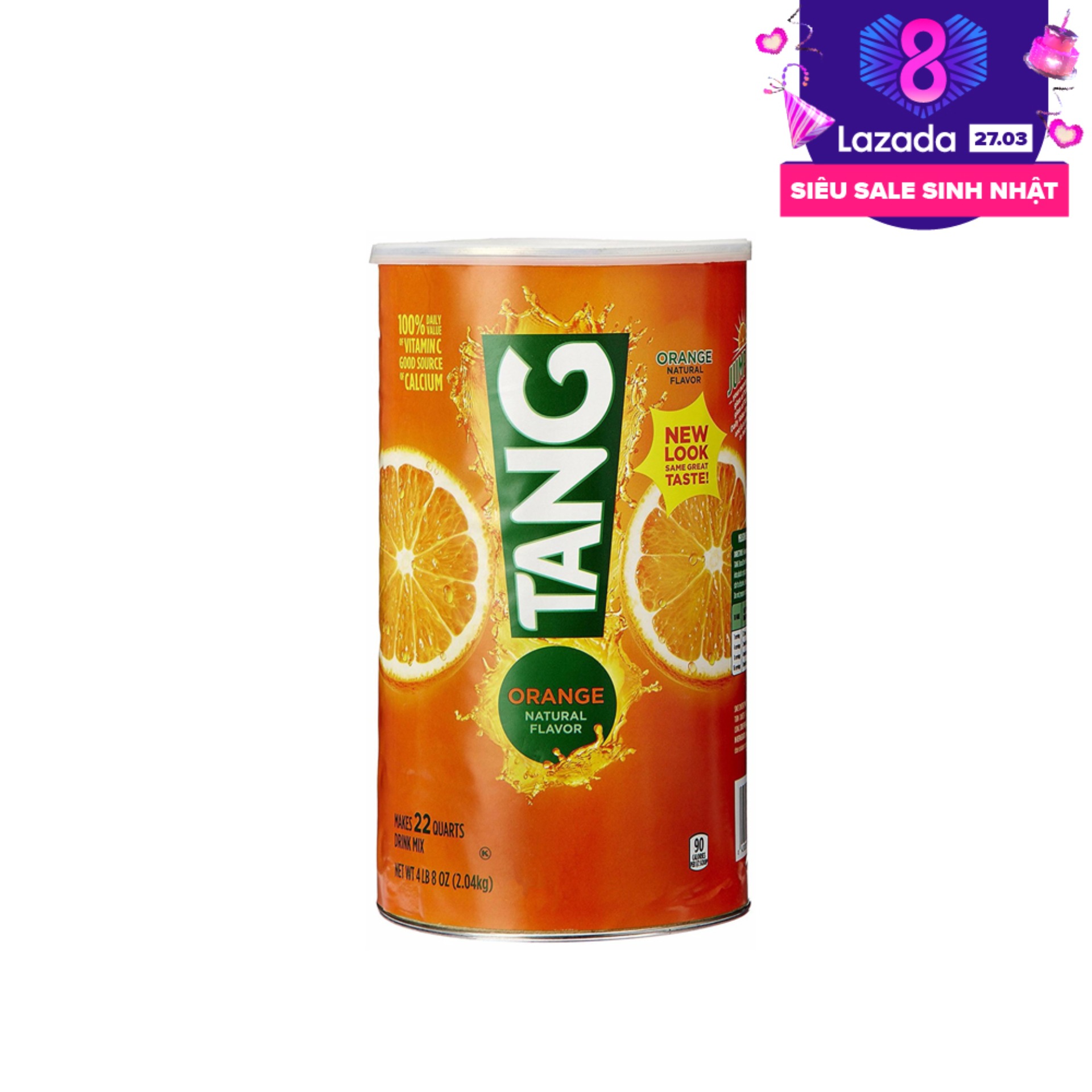 Bột Cam Tang Orange Naranja 2.04 Kg (Hộp)