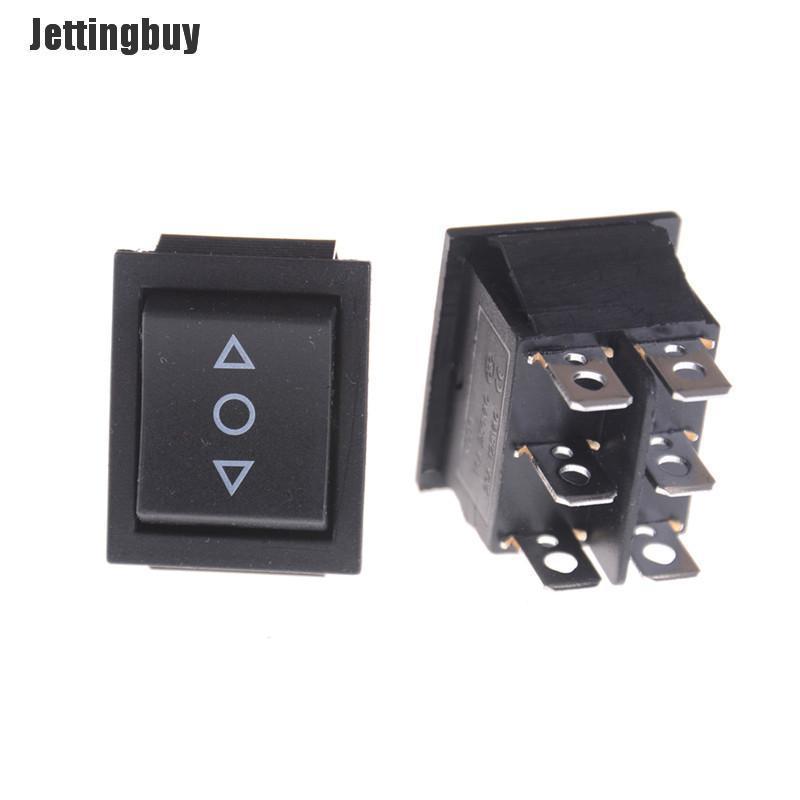 Jettingbuy 2PCS 6 Pins On-Off-On Rocker Switch Momentary Rocker Switch