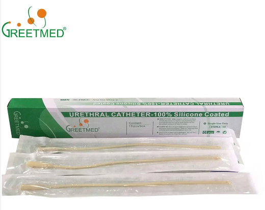 Dây Truyền Silicone Greetmed Thải Độc Đại Tràng, Ống nối cafe, Urethral Catheter, Ống thông tiểu 1 nhánh Nelaton mềm mại