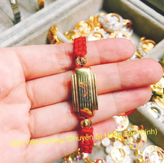 VÒNG 5 DÒNG KINH MAY MẮN CHÙA WATTRAIMIT THÁI LAN