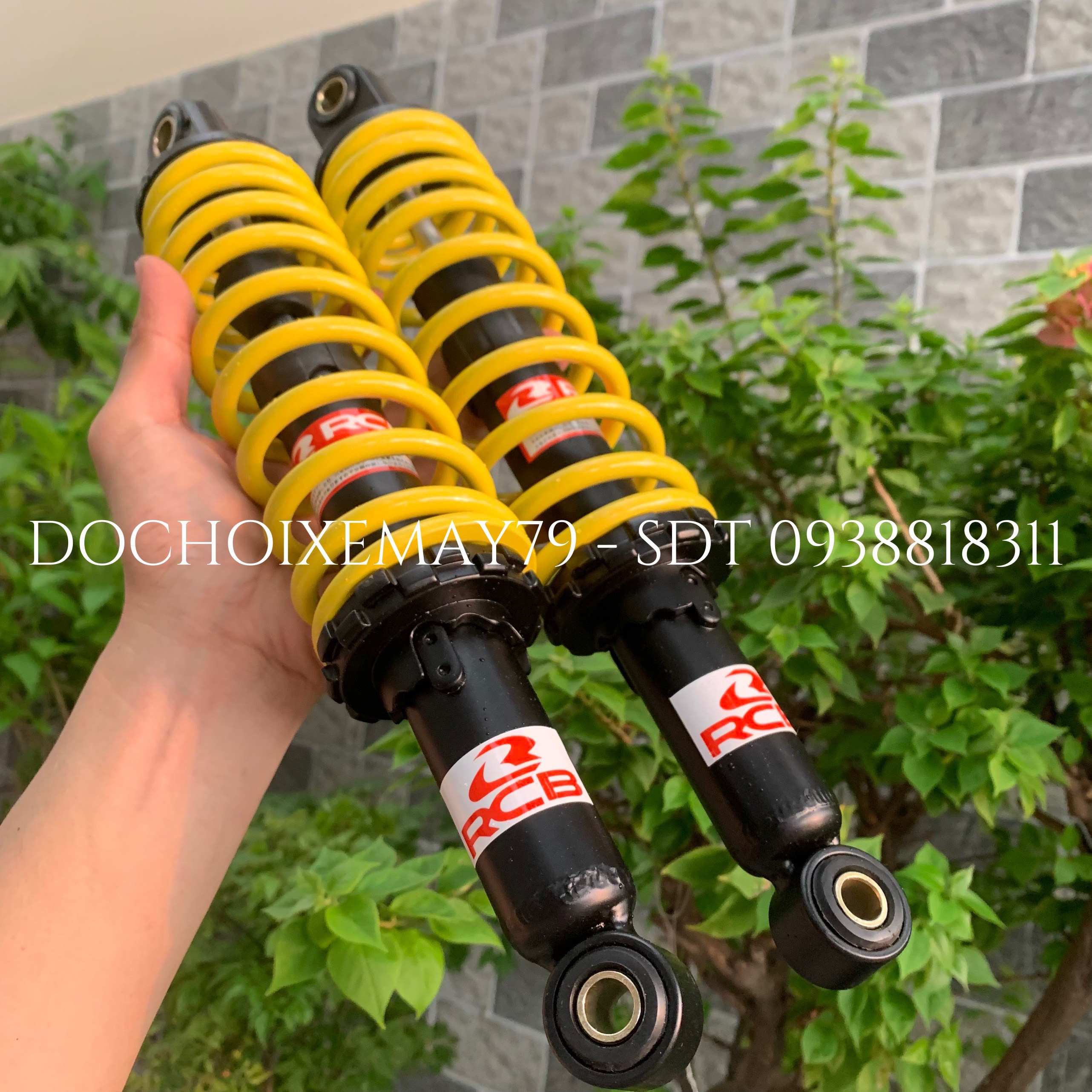Phuộc sau RCB gắn Wave , Dream , Sirius