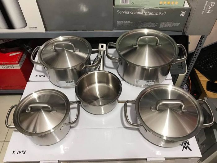 [Trả góp 0%] Bộ Nồi WMF Gourmet Plus Set 5