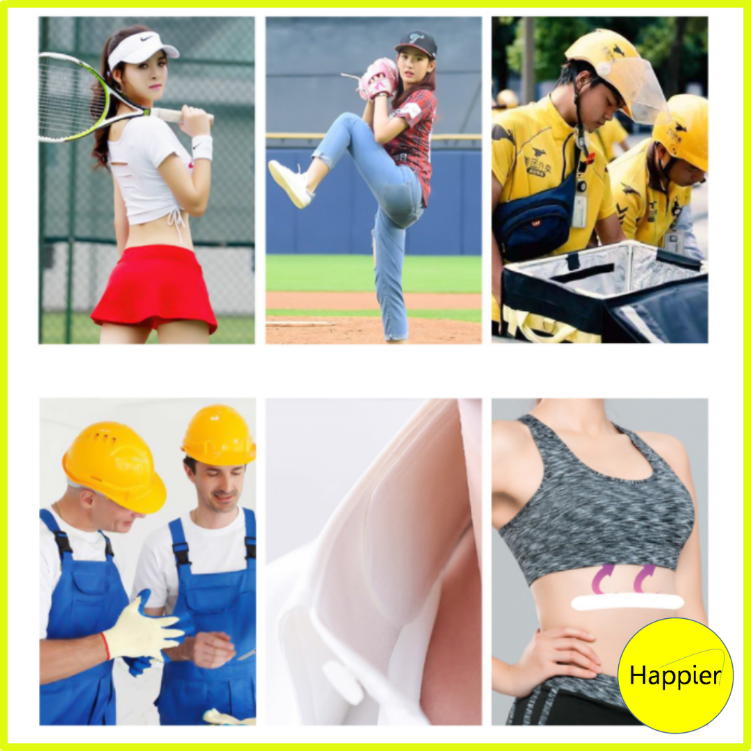 Miếng Dán Thấm Hút Mồ Hôi Nón Cổ Áo (10 MIẾNG)