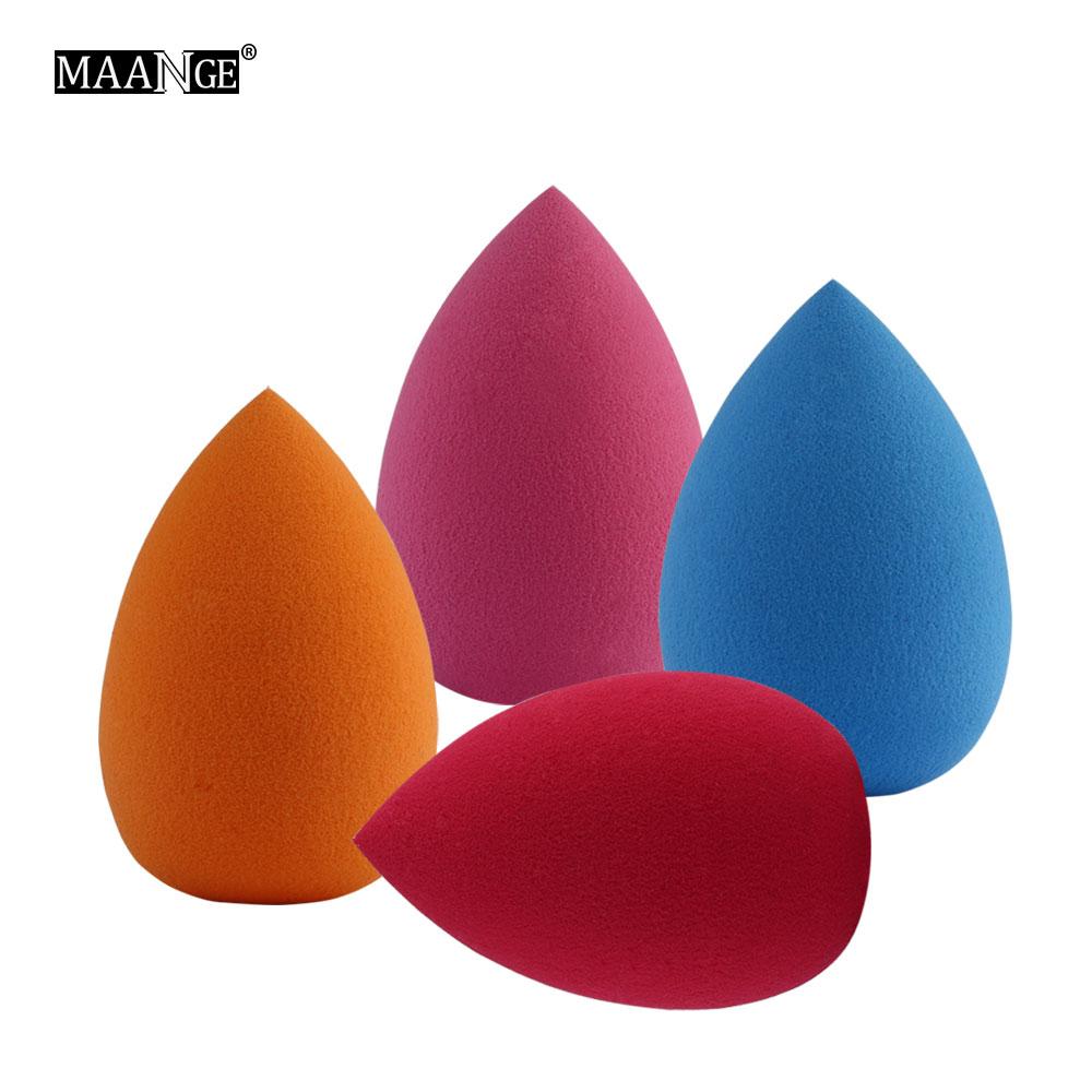 MAANGE Một giọt nước hình dạng Sponge Puff nhiều màu tùy chọn làm đẹp trứng