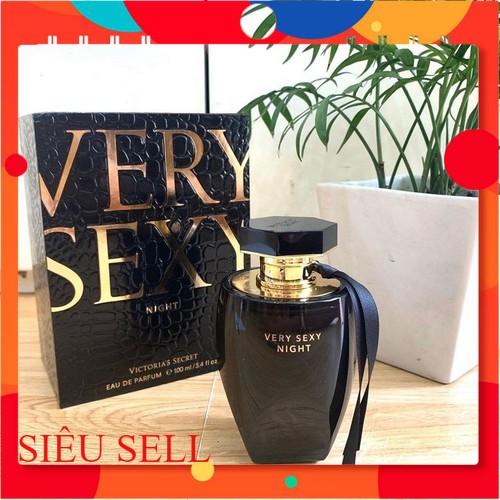 Nước hoa victoria’s secret very sexy night 100ml gợi cảm , lôi cuốn, nữ tính victoria đen