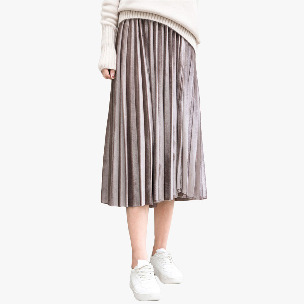 >> SO SÁNH GIÁ VÁY MIDI KHAKI NHUNG MARC MÀU DA CBTN011321SDA (STORE 5703) | Shopee Lazada Sendo Tiki 108 Mùa Xuân Nữ Váy Da Lộn Dài Nhung Xếp Ly Chân Váy Nữ Hè Thời Trang Midi Faldas Vintage Nữ Váy Midi Bán giỏi nhấtujkhgj