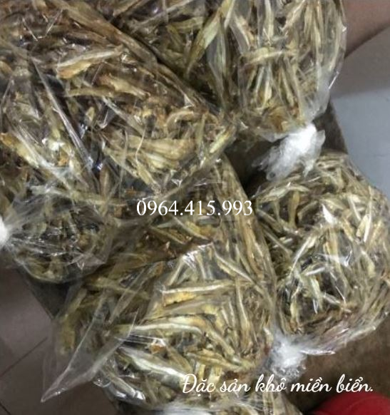 1kg CÁ CƠM khô (cá dỏng) nhạt, ngon cơm, dễ chế biến