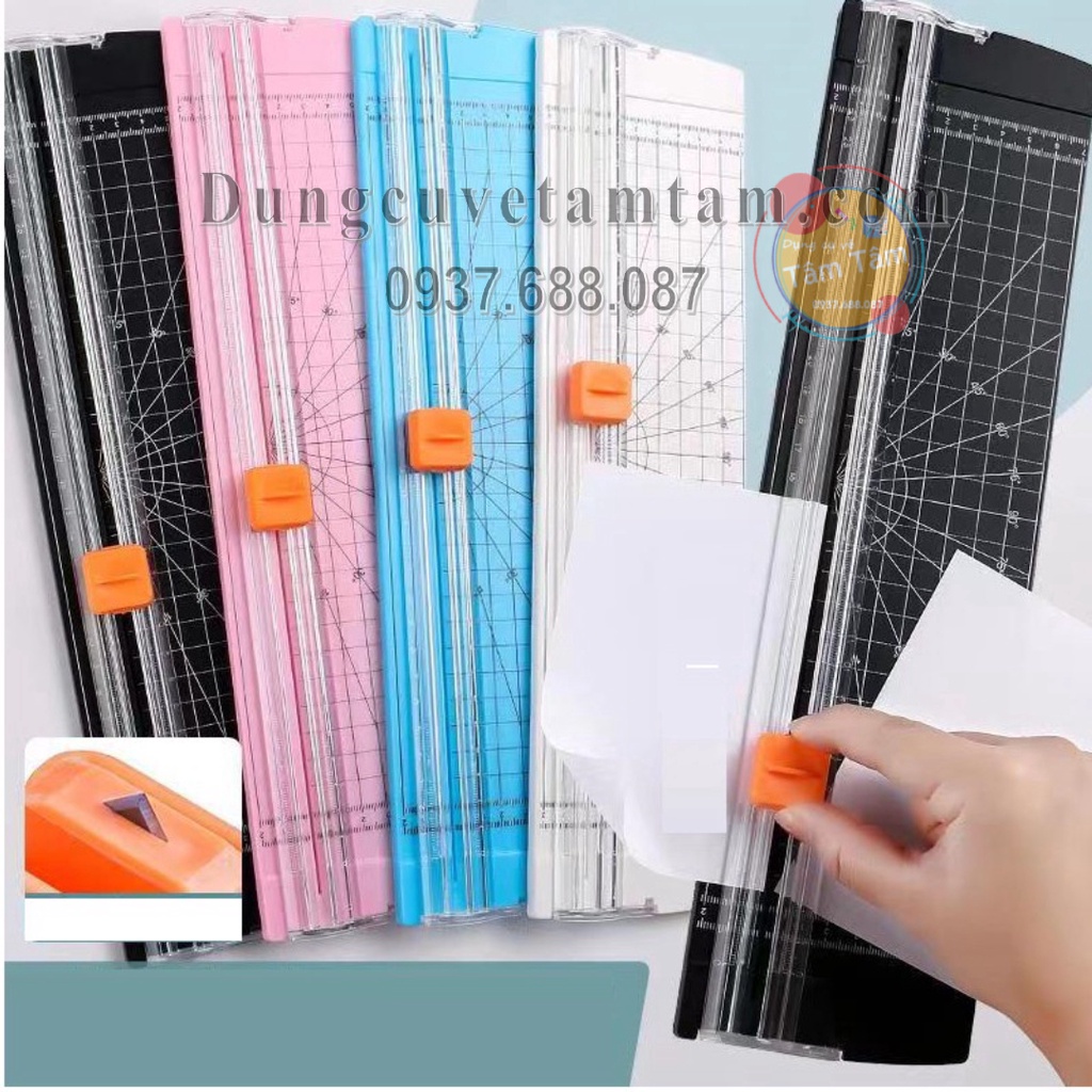 Bàn Cắt Giấy Mini Khổ A4 Cắt Được Giấy A4 dọc, A5 - VPP - VPP