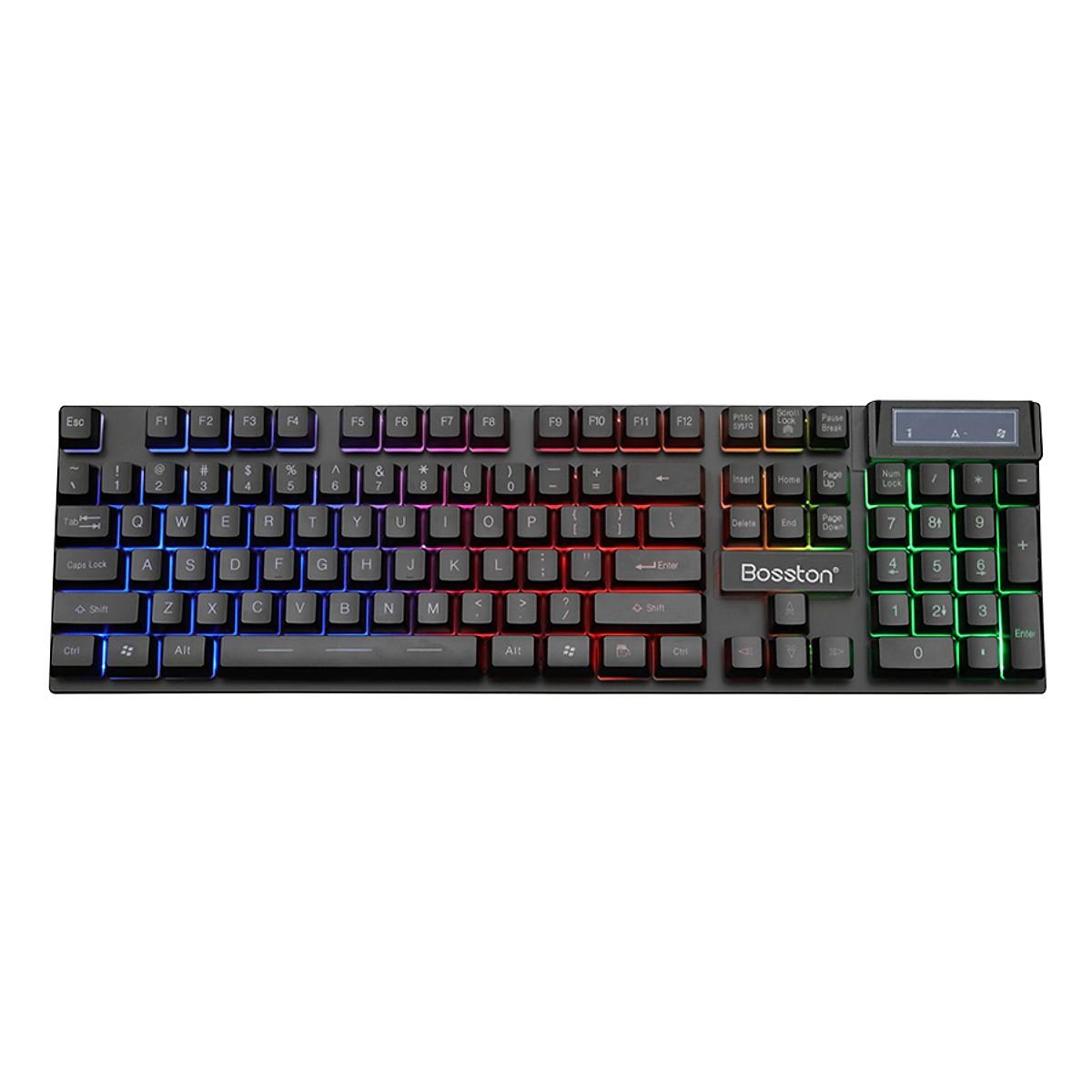 Bàn Phím Chuyên Game Có Đèn Led Bosston 803