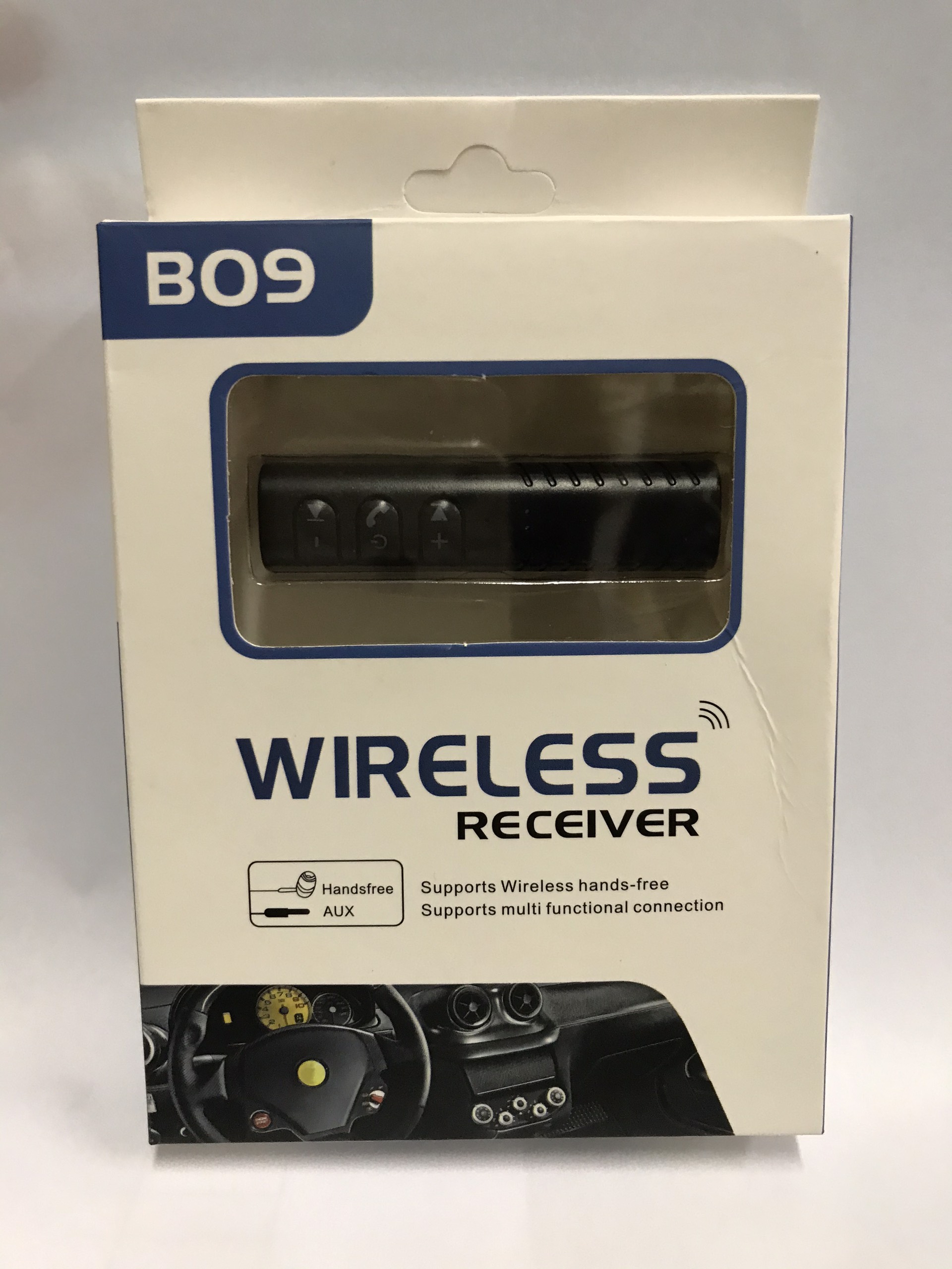 (HCM) USB bluetooth 3.5mm cho loa xe hơi-B09
