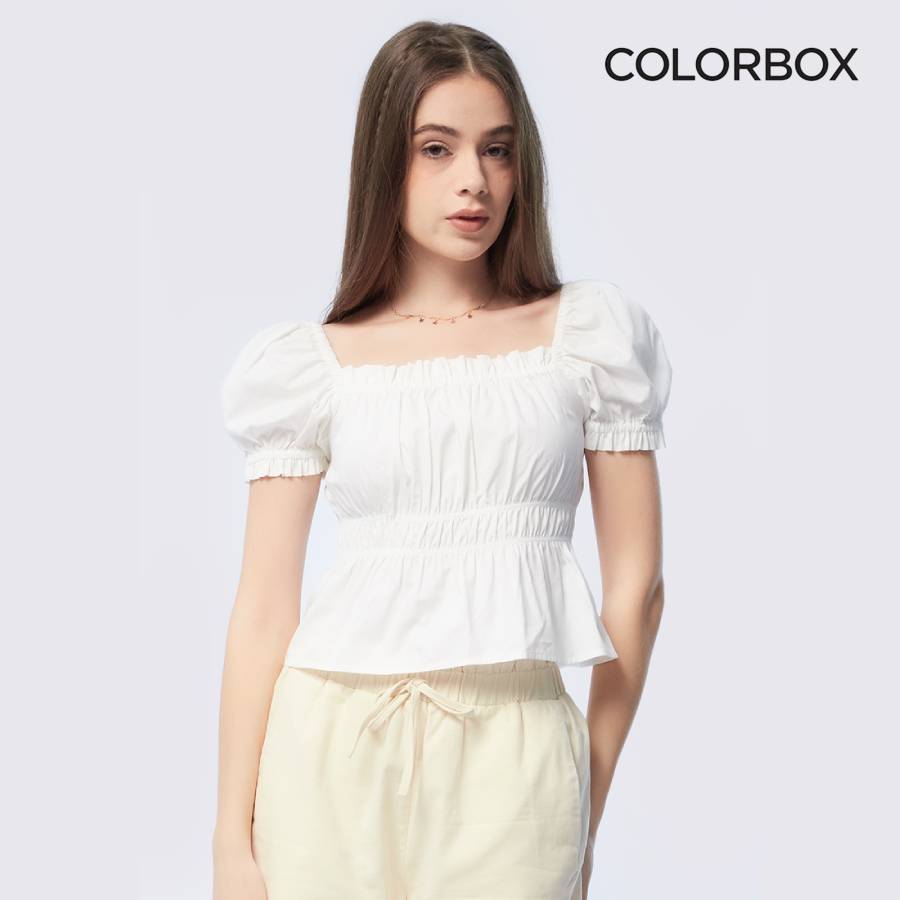 Colorbox Áo Babydoll Cổ vuông