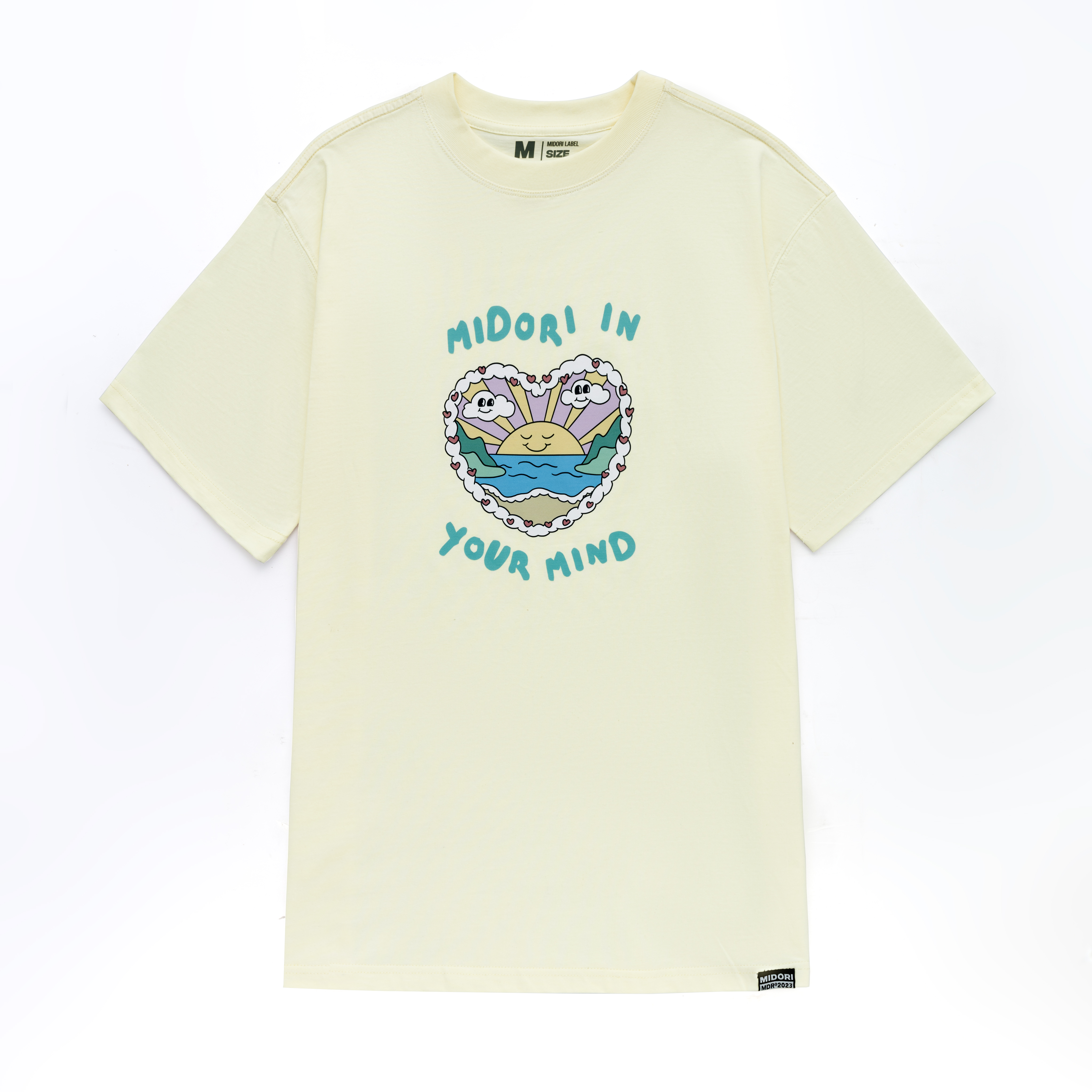 Áo thun form rộng tay lỡ nam nữ phông unisex in your mind local brand midori m studio