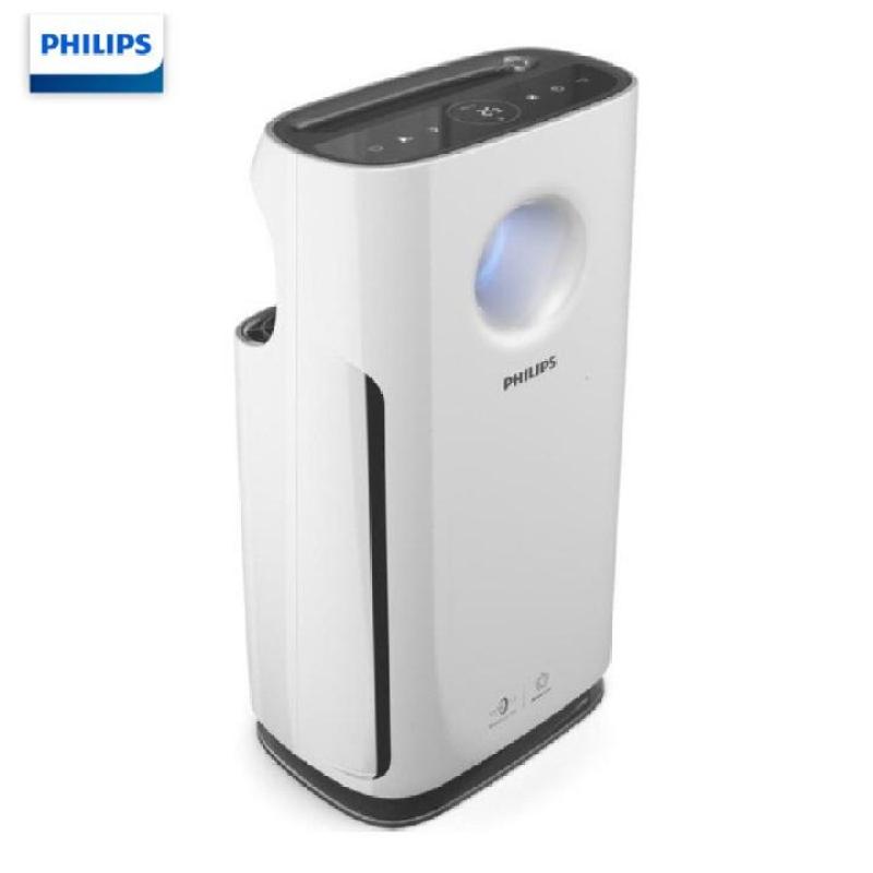 Máy lọc không khí cao cấp Philips AC3256/00 với cảm biến chất lượng không khí 4 màu, công suất 60W ( Màu trắng)