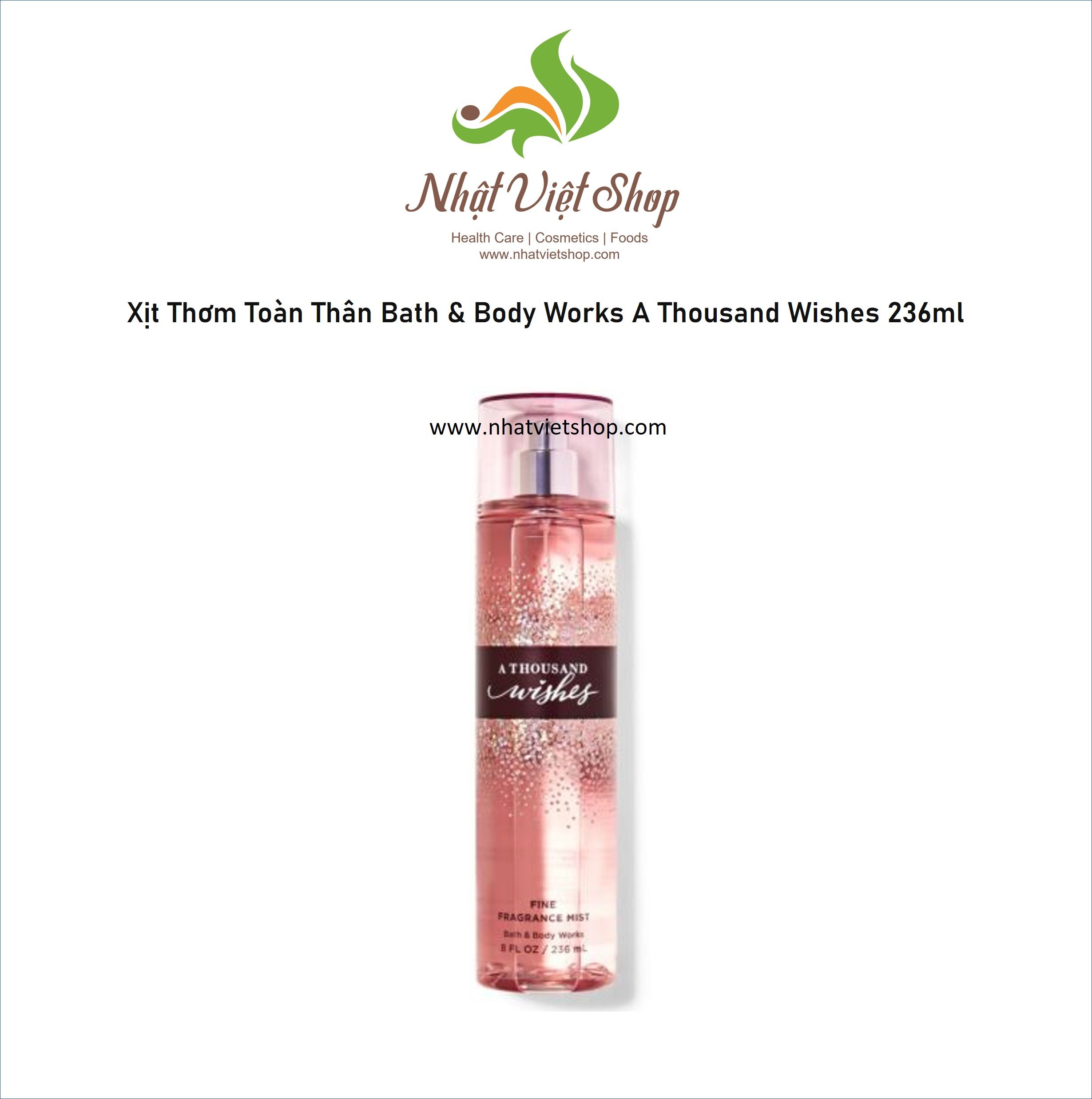 Xịt Thơm Toàn Thân Bath&Body Works 236ml
