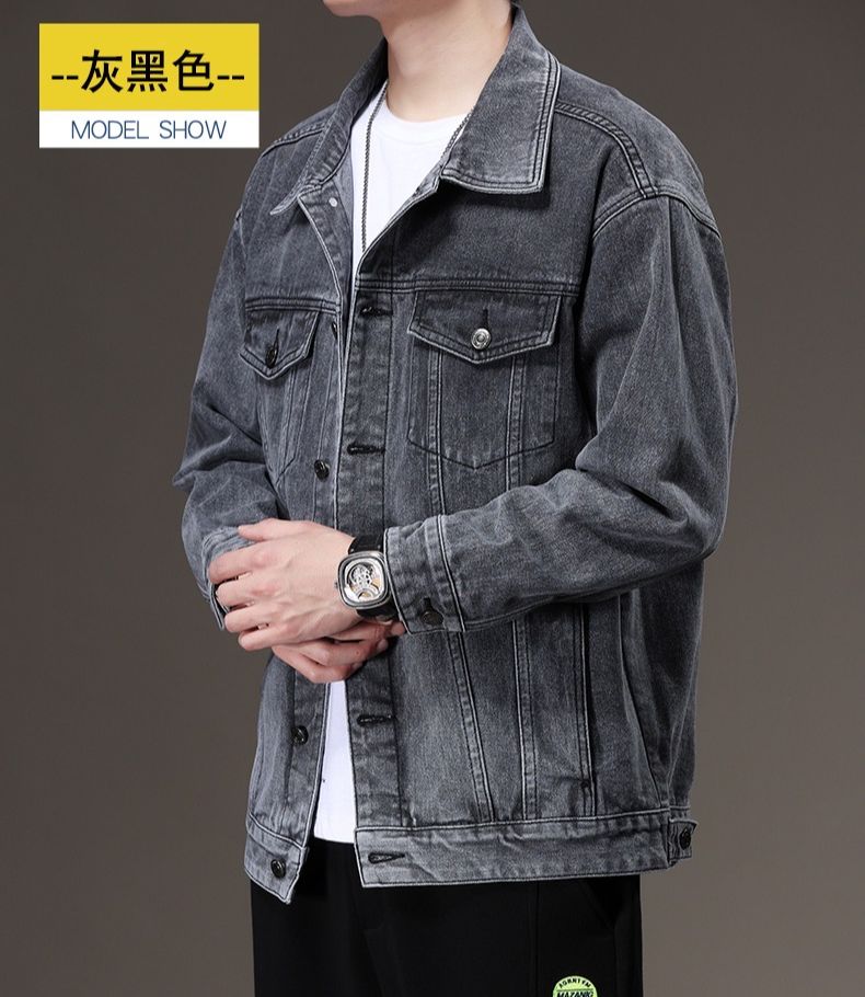 [TẶNG KHẨU TRANG] ❤️ ÁO KHOÁC JEAN XÁM LC NAM CAO CẤP THỜI TRANG CHẤT LIÊU ĐẸP ĐÔNG PHƯƠNG FASHION V3