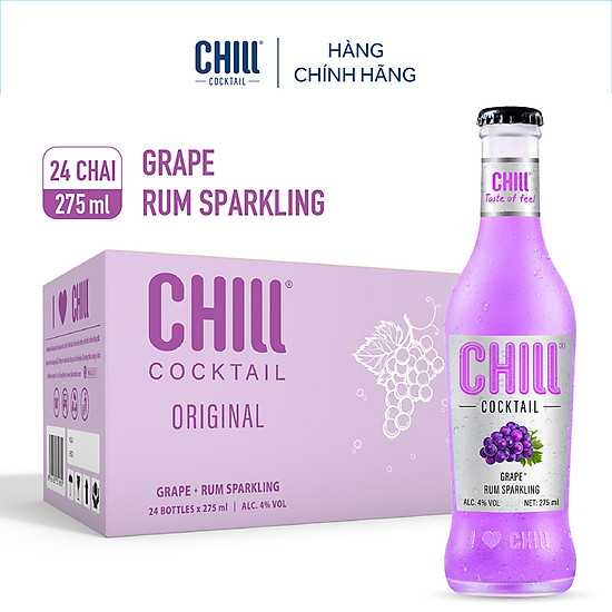 Nước Trái Cây Lên Men Chill Cocktail 275ml