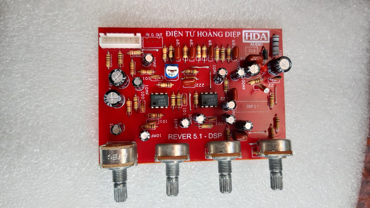 [HCM]Bo reverb 4 volume nguồn đôi
