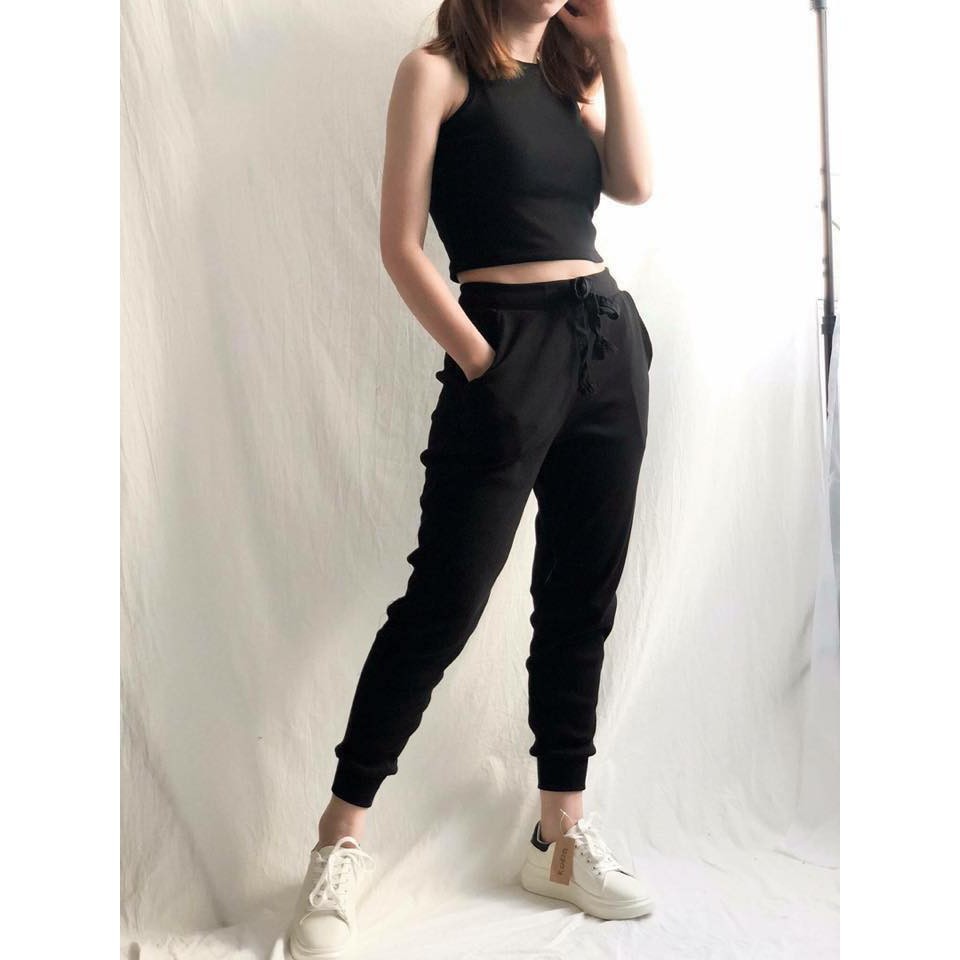 Quần Jogger gân tăm cao cấp