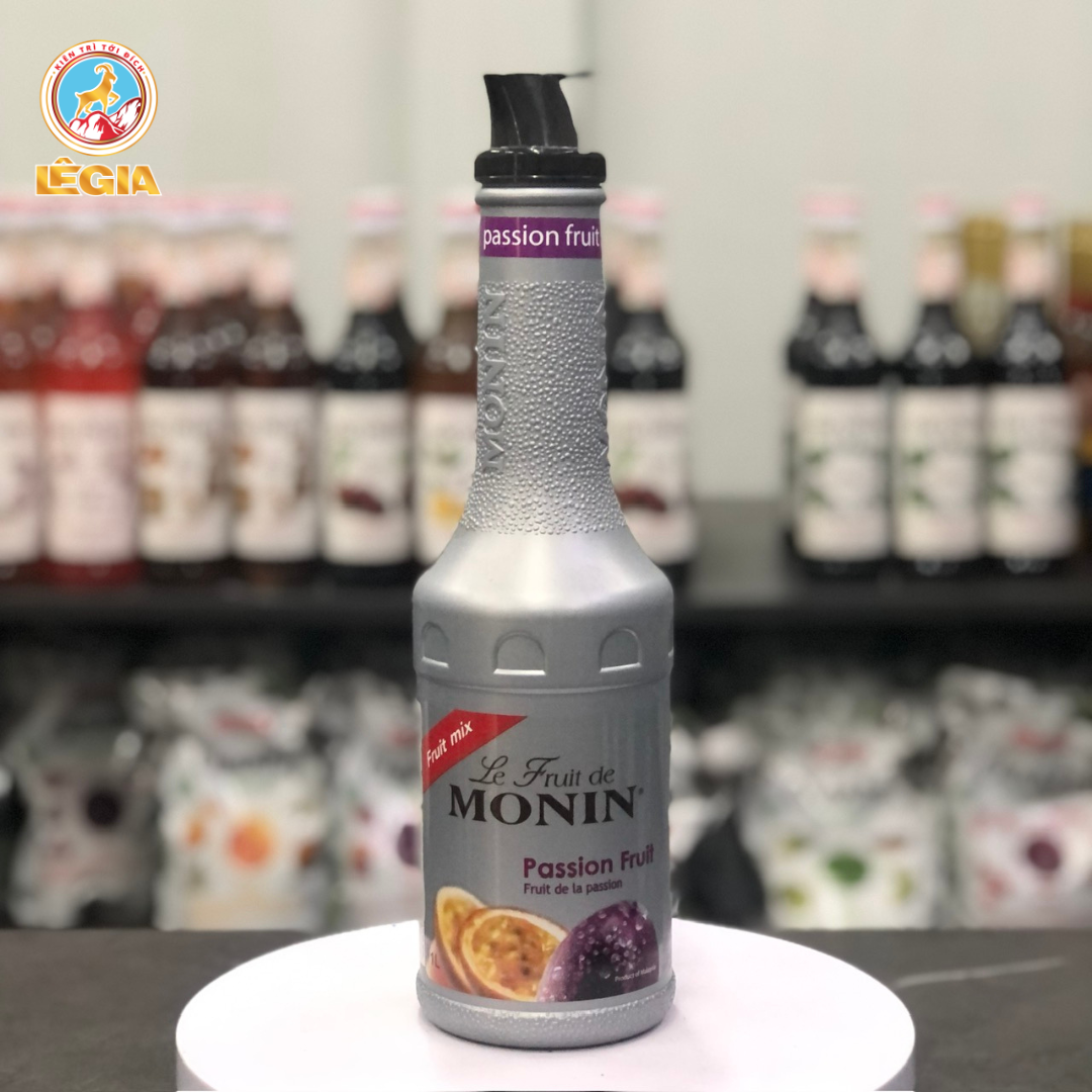MỨT SỆT MONIN CHANH DÂY 1L - LE FRUIT DE MONIN PASSION FRUIT
