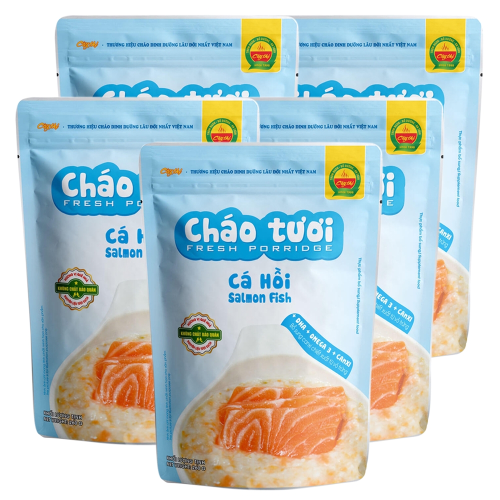 Cháo tươi Cây Thị Cá hồi