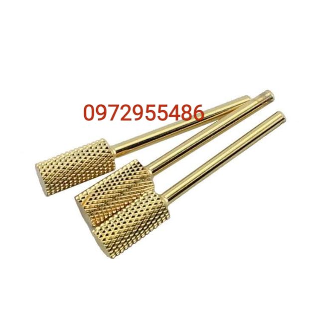 Đầu Mài Vàng Phá Móng Bột, móng gel